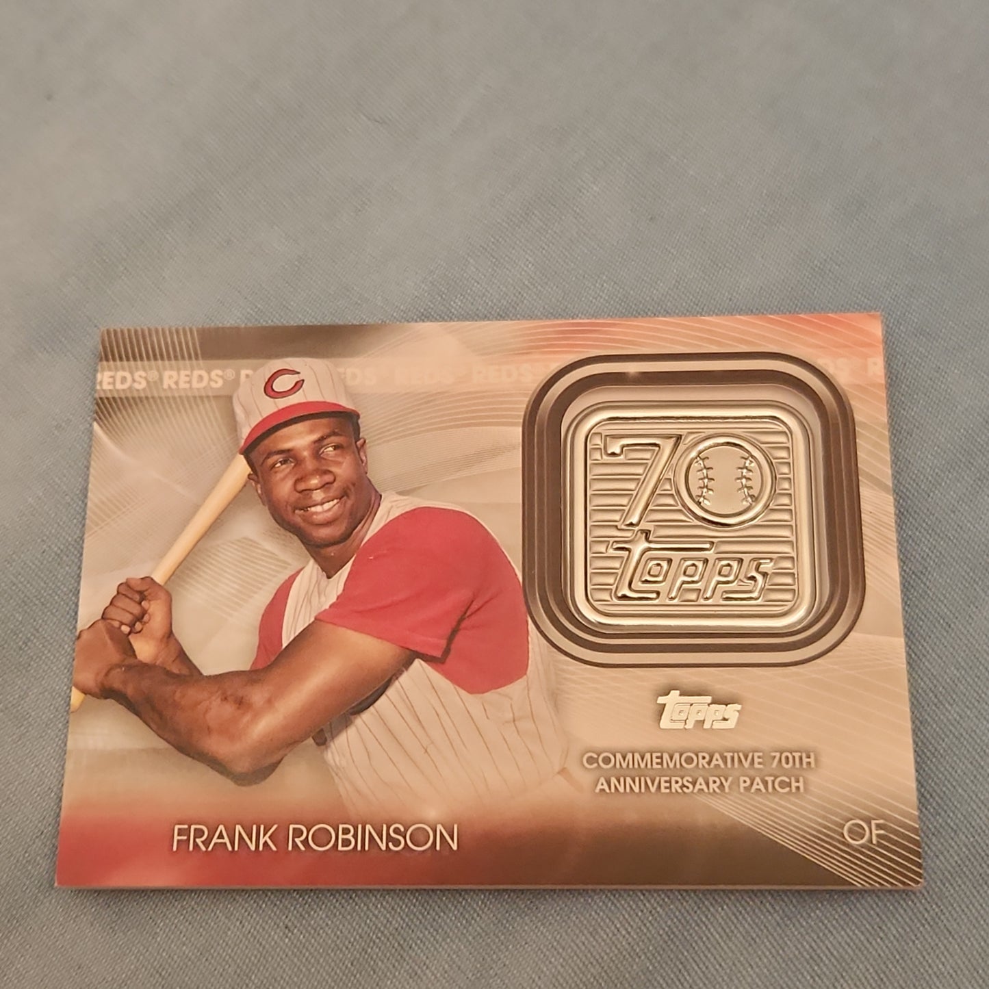 Topps 70th Anniversary Frank Robinson Relic #T70P-FR
