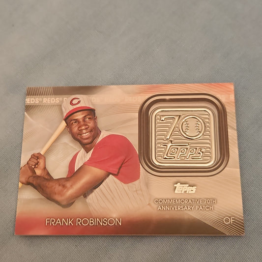 Topps 70th Anniversary Frank Robinson Relic #T70P-FR