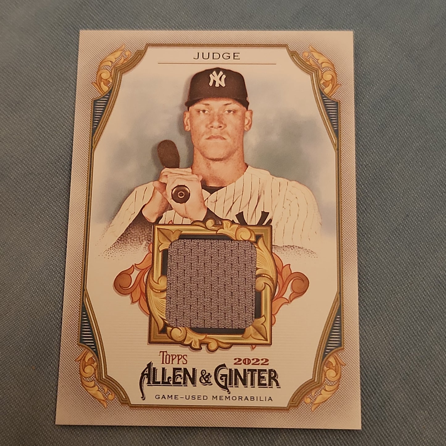 Topps Allen & Ginter Aaron Judge Relic #AGRB-AJ