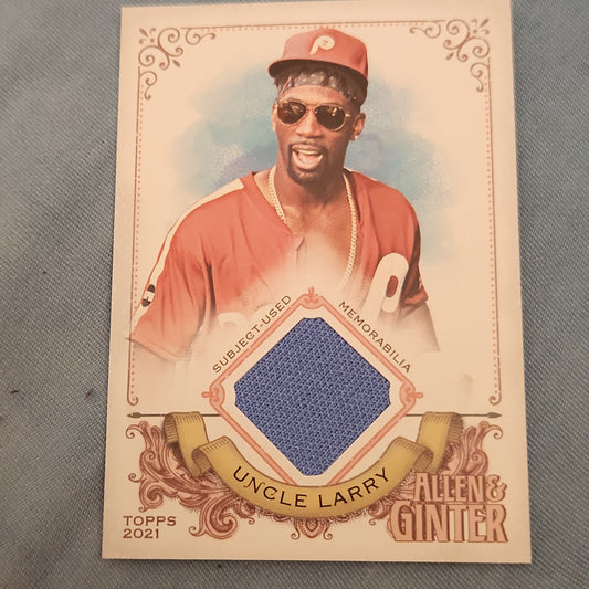 Topps Allen & Ginter Uncle Larry Relic #AGA-UL