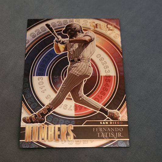 Panini Select Red & Blue Numbers Fernando Tatis Jr. #SN1