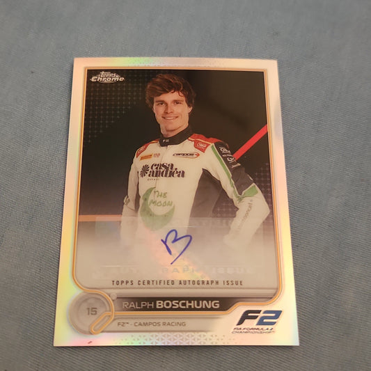 Topps Chrome Ralph Boshung Auto #CAC-RB