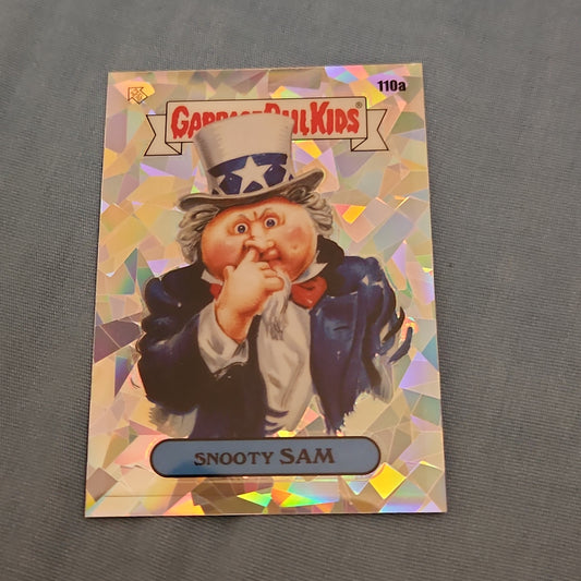 Topps Garbage Pail Kids Saphire Snooty Sam 110a