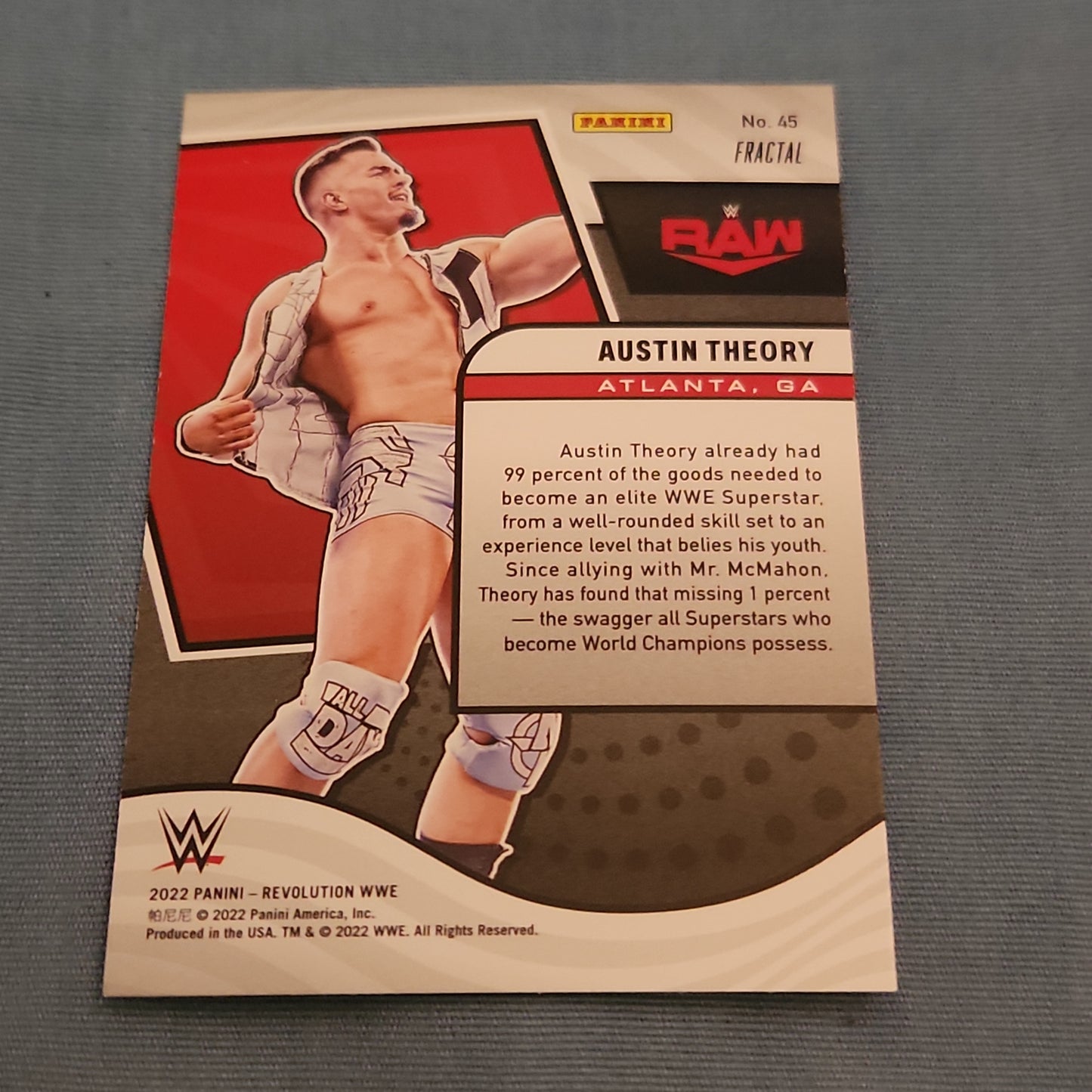 Panini Revolution Fractal Austin Theory #45