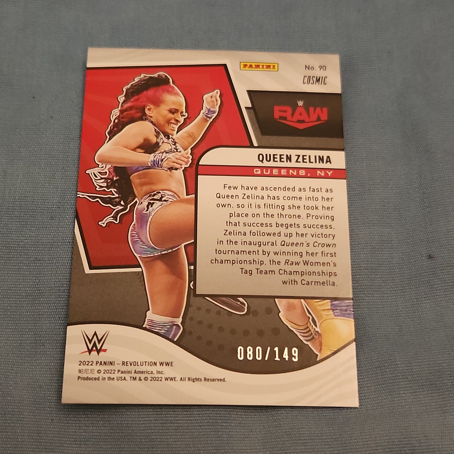 Panini Revolution Cosmic Queen Zelina 080/149 #90