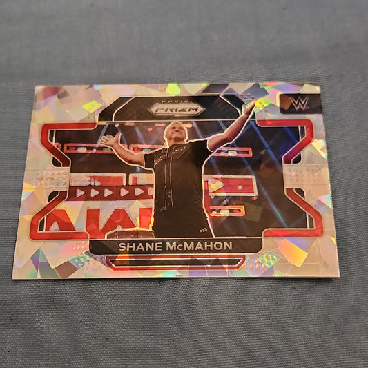 Paninu Prizm Cracked Ice Shane Mcmahon #52