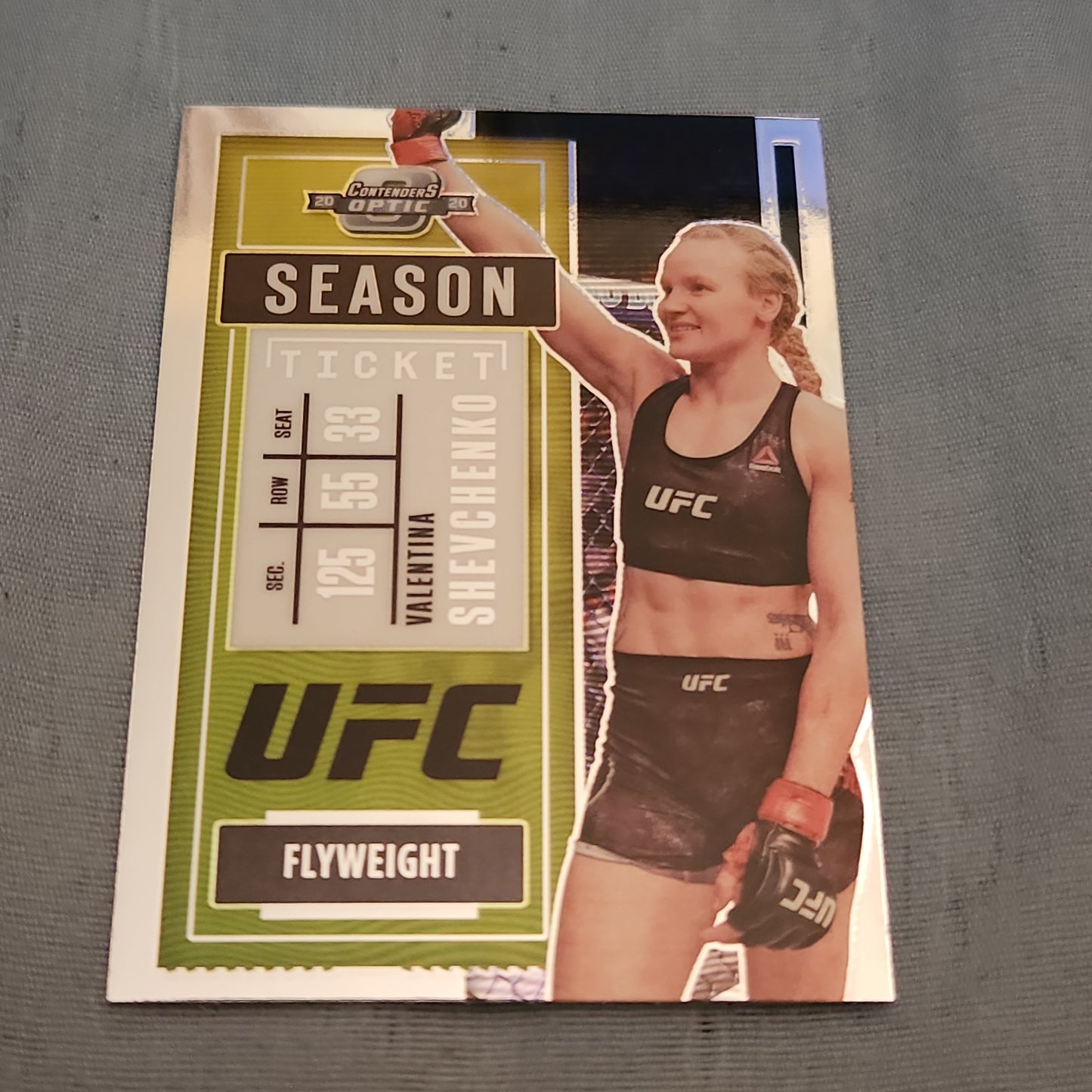 Panini Optic Contenders Season Ticket Valentina Shevchenko #271