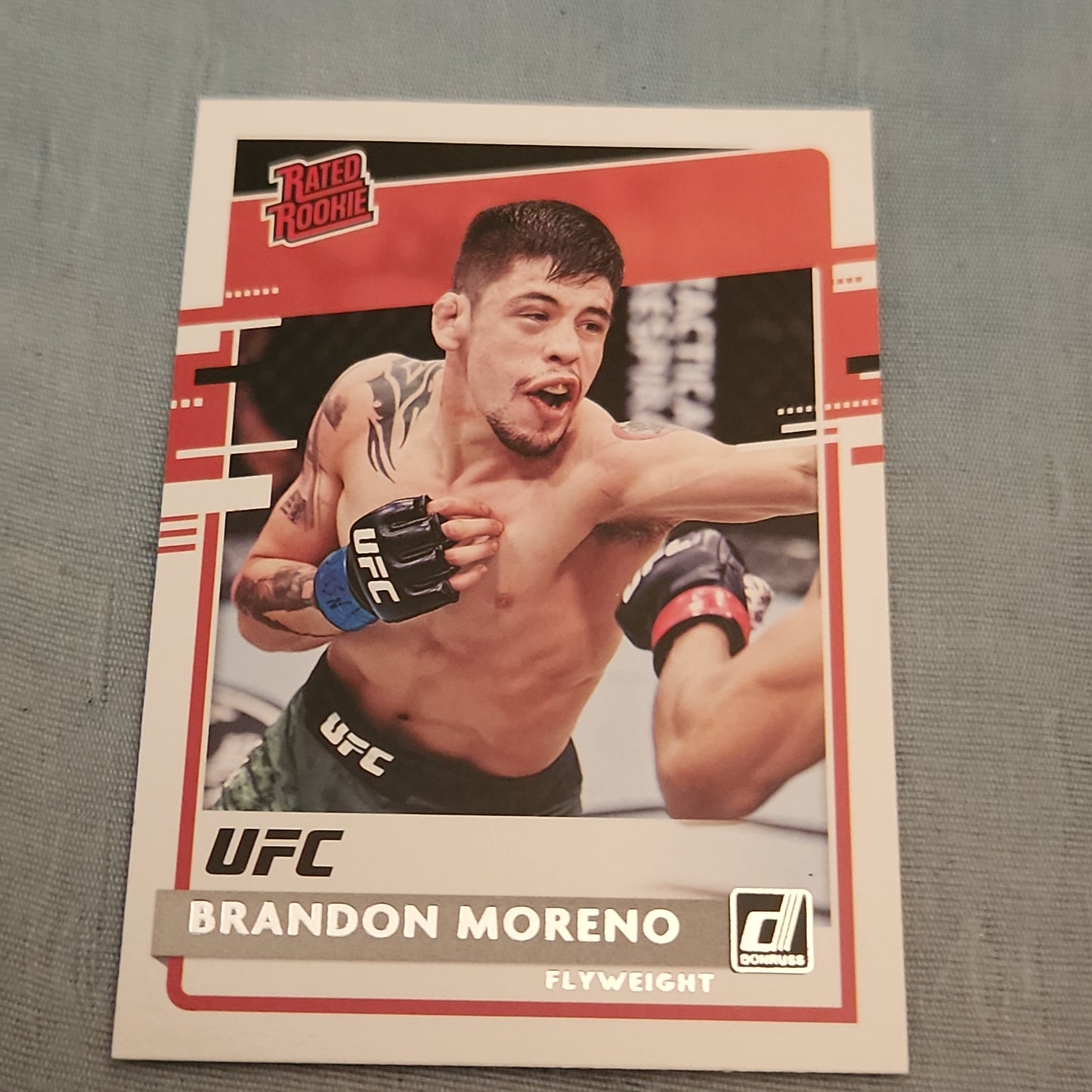 Panini Donruss Rated Rookie Brandon Moreno #26