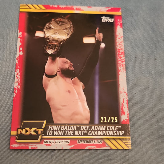 Topps Red Finn Bálor 21/25 #66