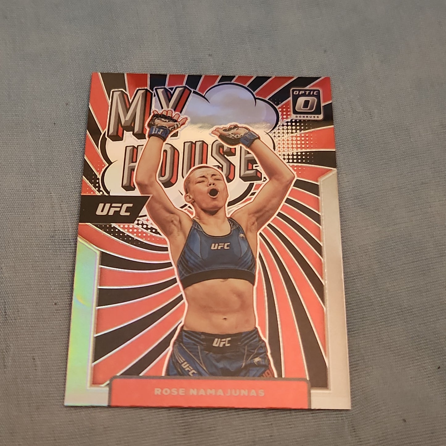 Panini Optic Prizm My House Rise Namajunas #5