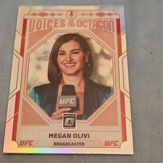 Panini Prizm Optic Voices Of The Octagon Megan Olivi #123