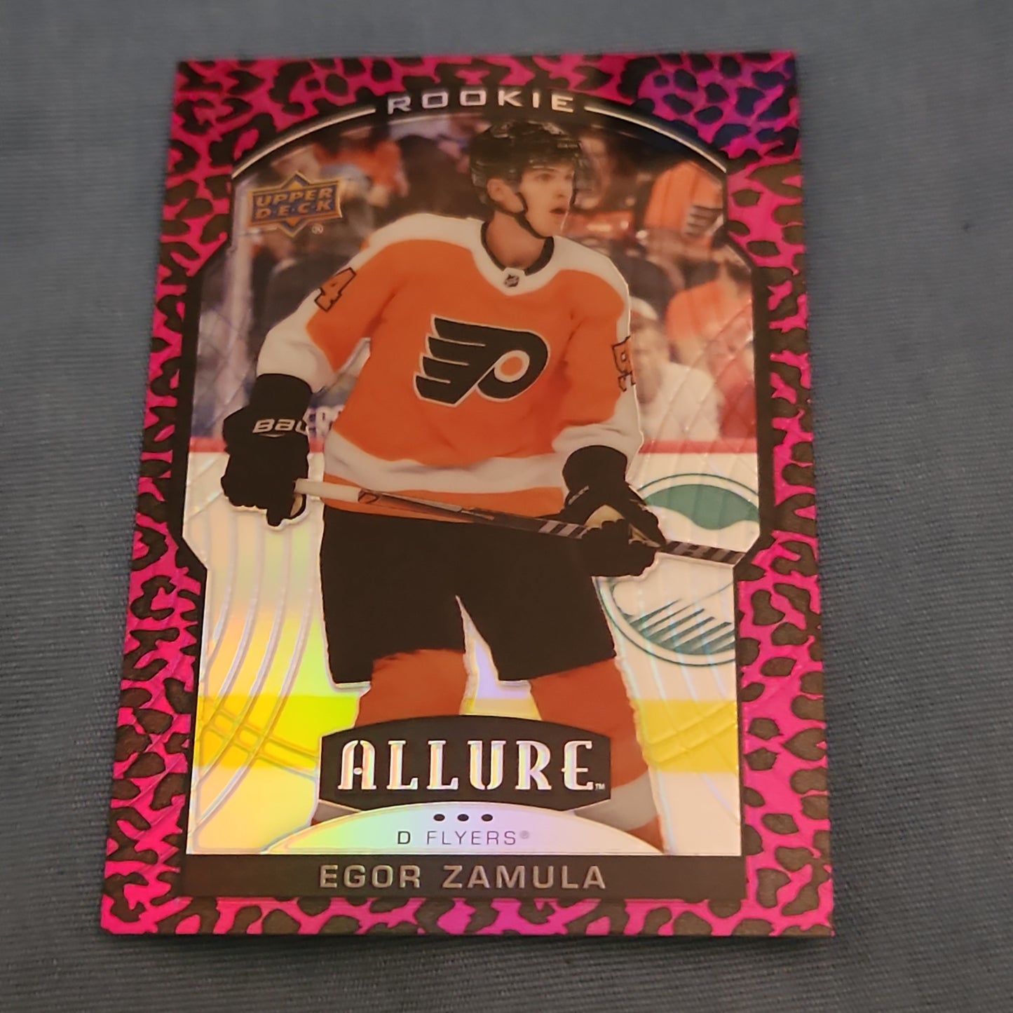 Upper Deck Allure Purple Print Egor Zamula RC #97