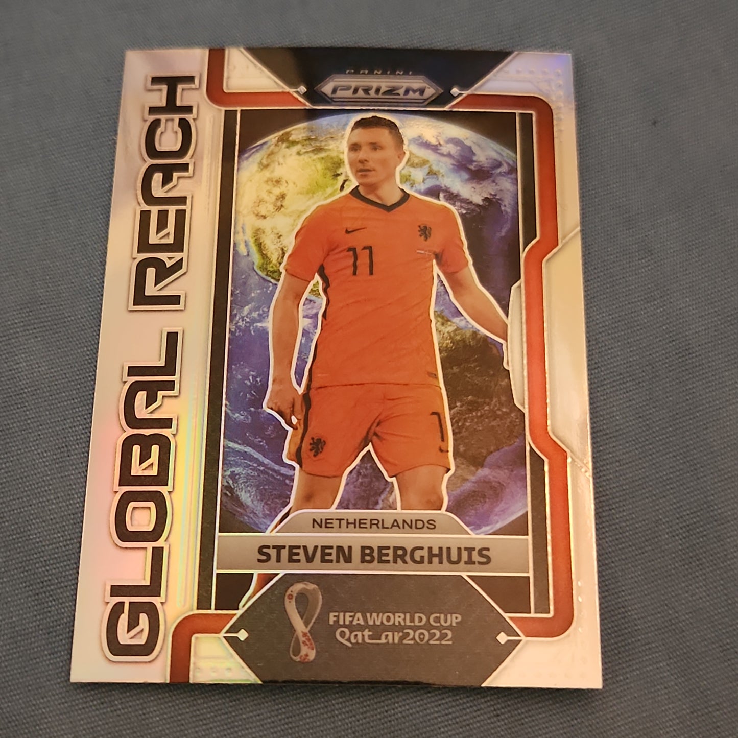 Panini Prizm Global Reach Steven Berghuis #4