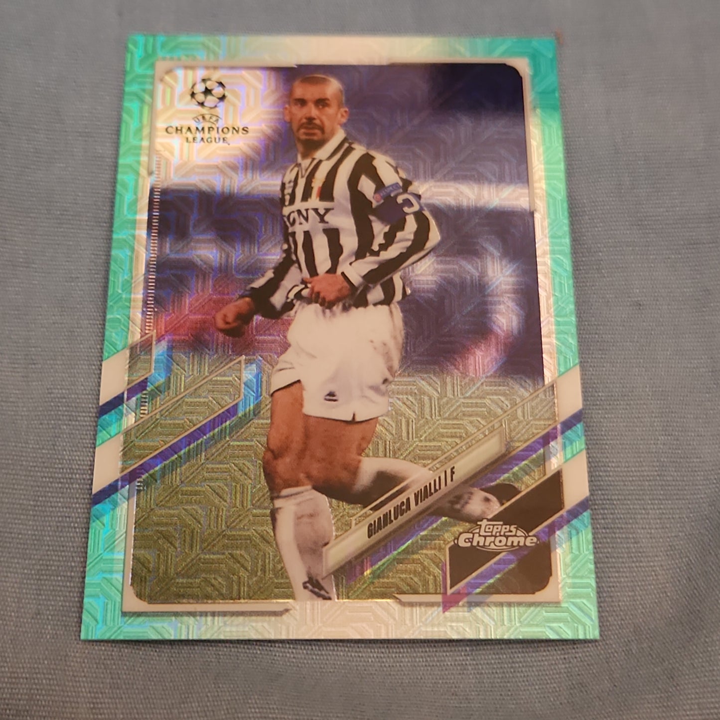 Topps Chrome Refractor Green Gianluca Vialli 096/199 #52