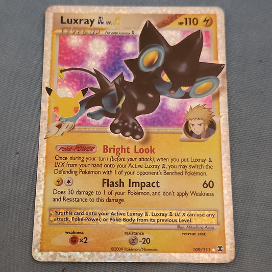 Pokémon Specaled Holo Full Art Luxray GL LV. X