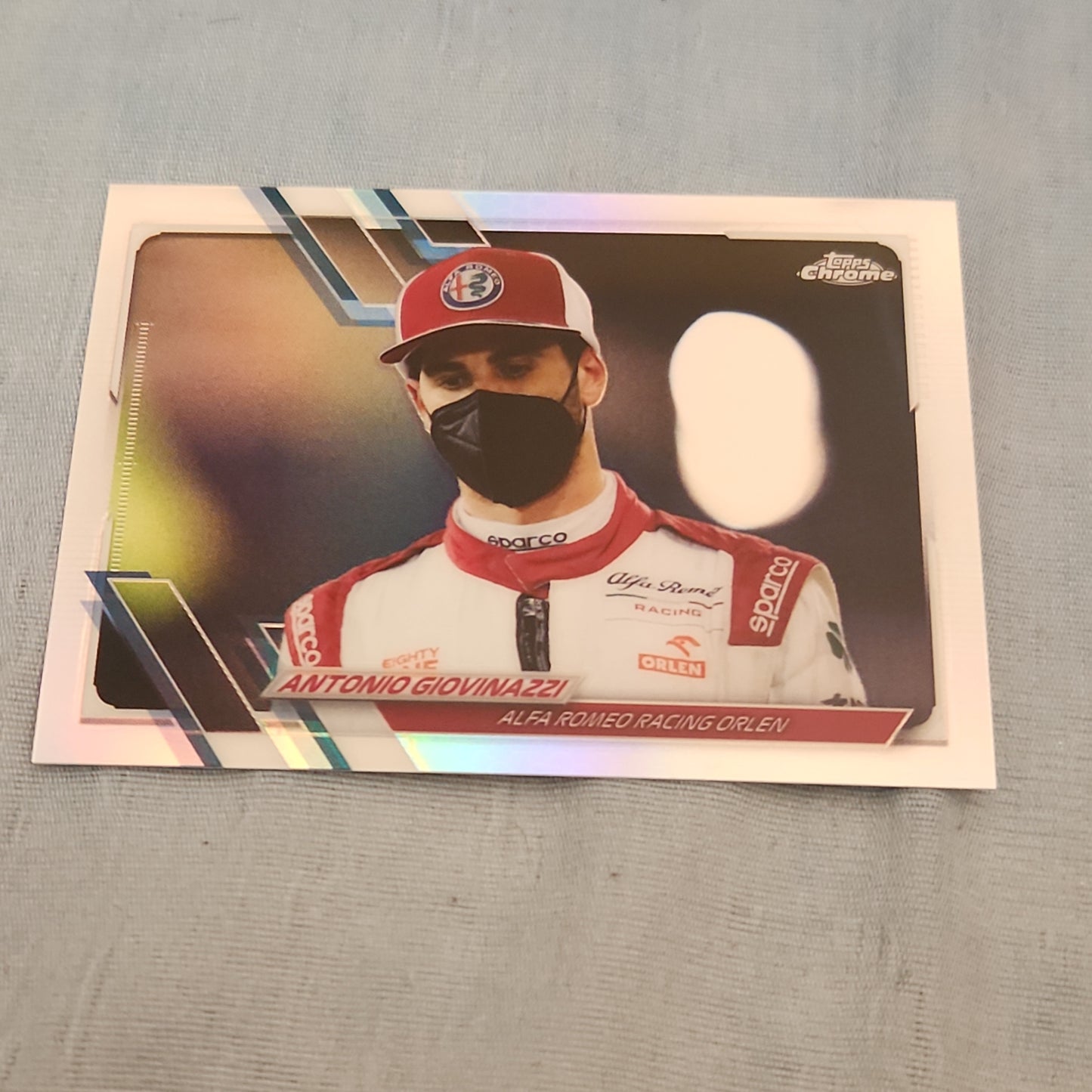 Topps Chrome Refractor Antonio Giovinazzi #53