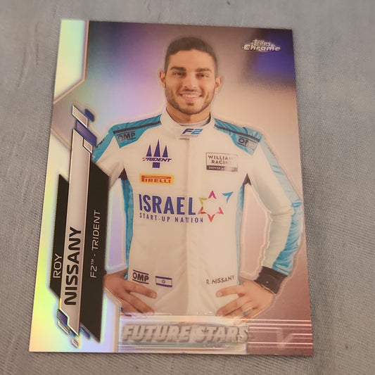 Topps Chrome Future Stars Refractor Roy Nissany #55