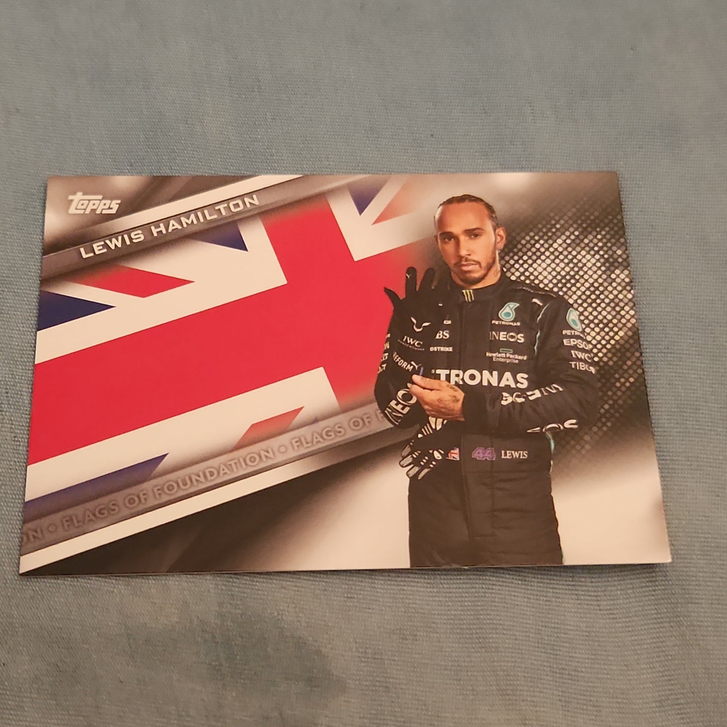 Topps Flag Of Foundation Lewis Hamilton #FF-LH