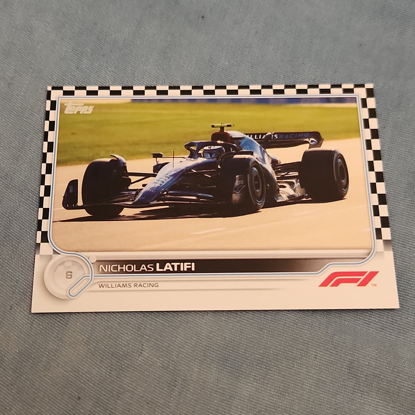 Topps Checkered Nicholas Latifi #52