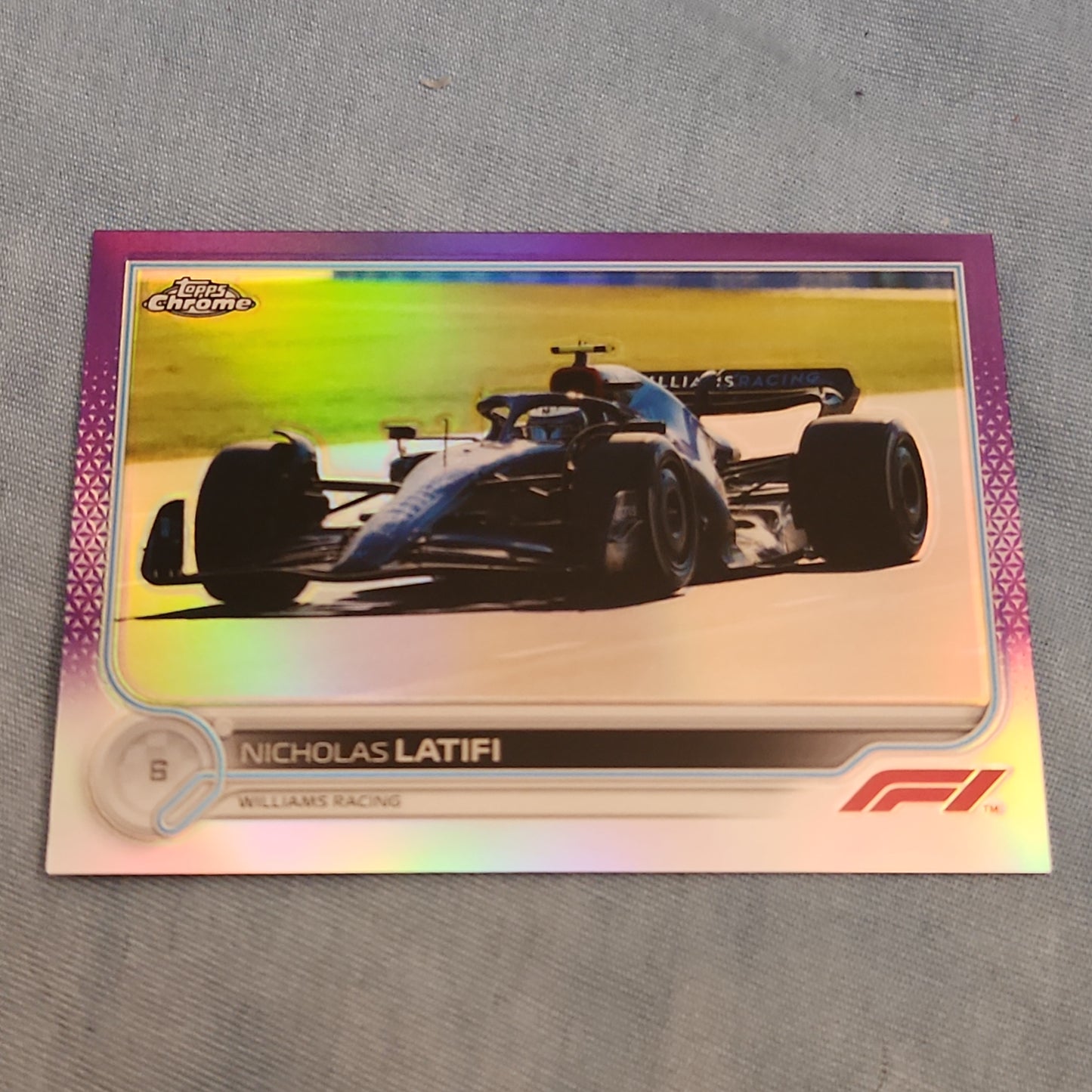 Topps Chrome Purple Nicholas Latifi 092/399 #52