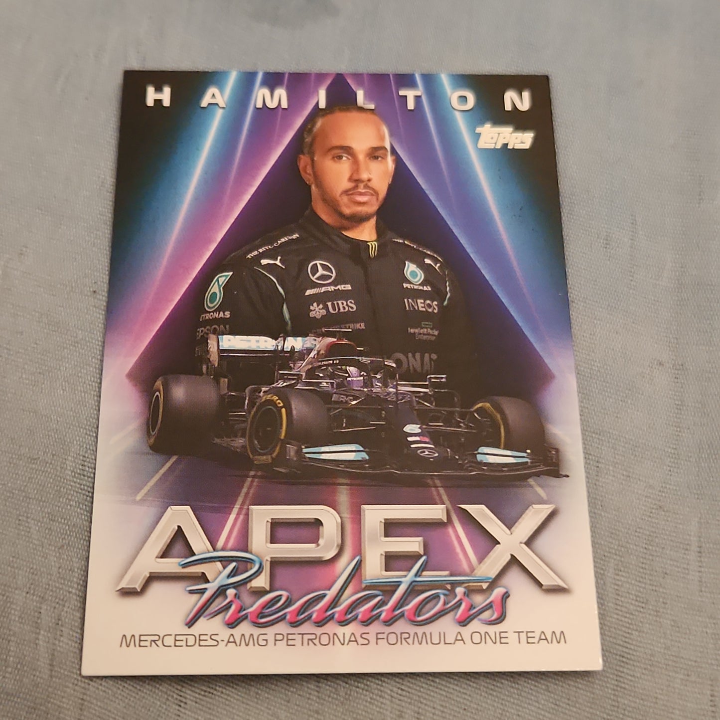 Topps Apex Redalos Lewis Hamilton #AP-LH