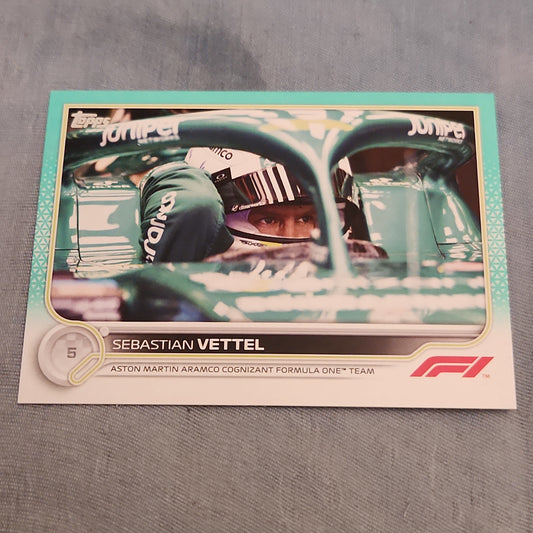 Topps Green Sebastion Vettel 153/199 #11