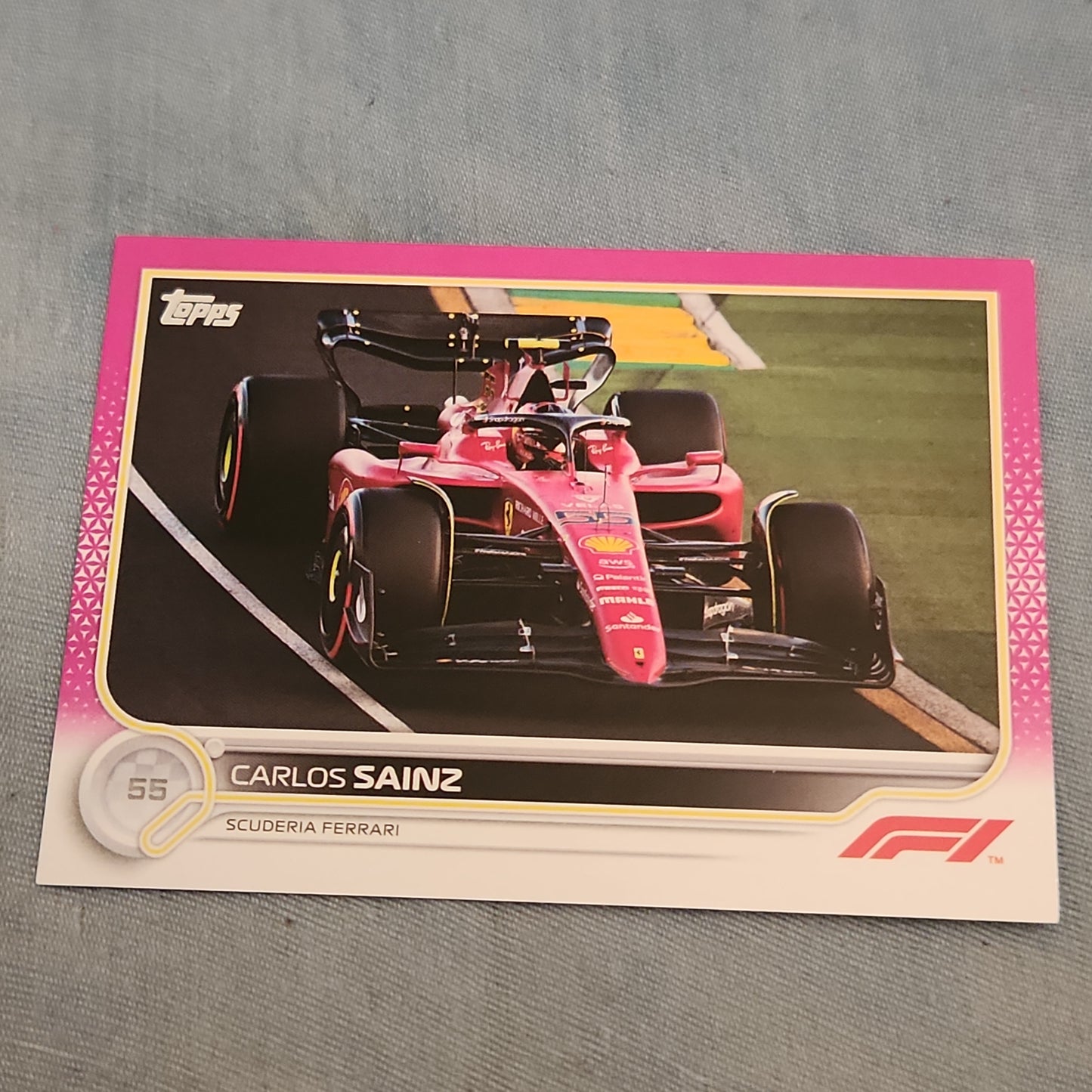 Topps Pink Carlos Sainz 026/150 #31