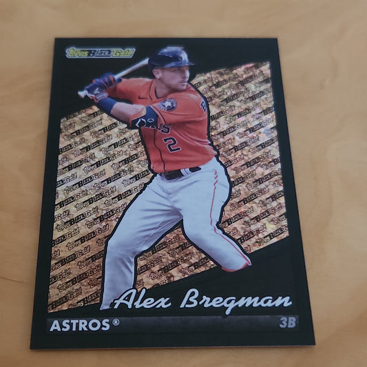 Topps Spectle Black Alex Bregman 290/299 #BG-10