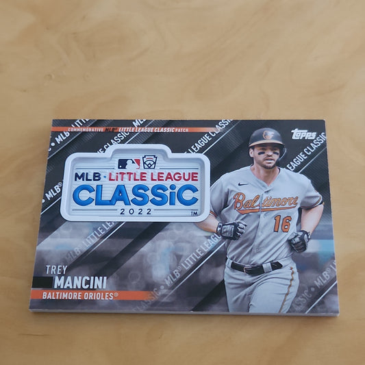 Topps Little League Classic 2022 Trey Mancini Relic 199/199 #SEP-TM