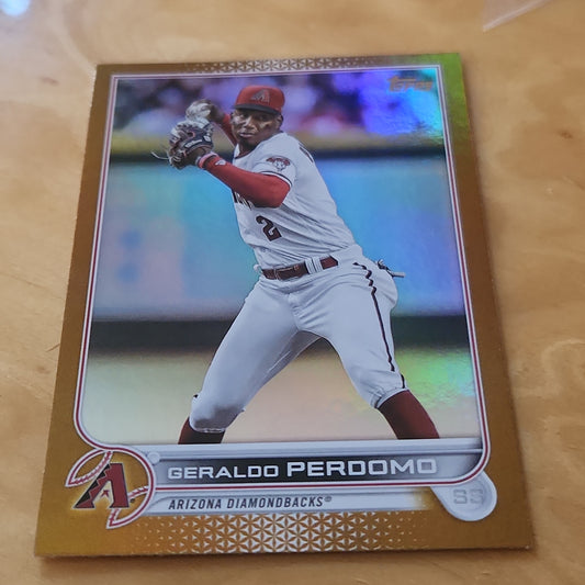 Topps Holo Updated Series Geraldo Perdomo #US316