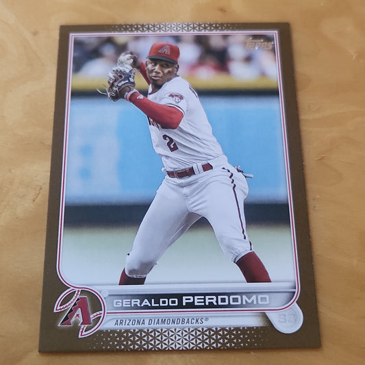 Topps Brown Updated Series Geraldo Perdomo 1057/2022 #US316