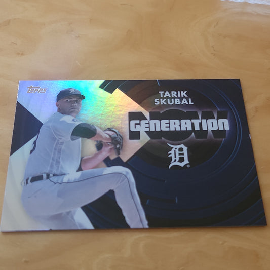 Topps Chrome Now Generation Tairk Skubal #GN-74