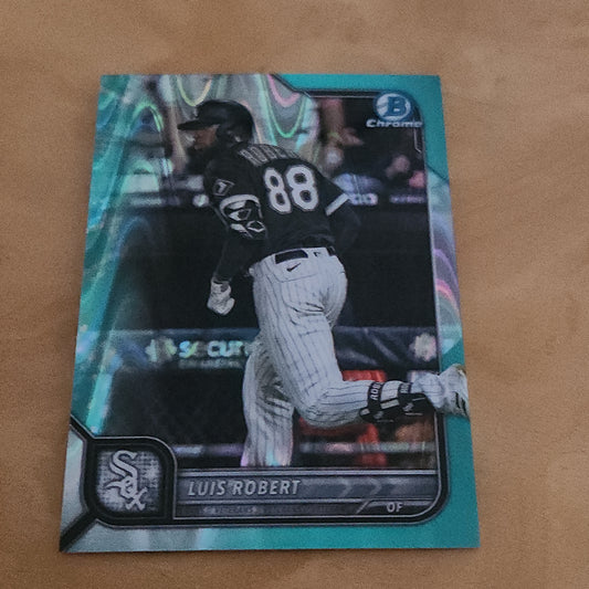 Topps Chrome Bowman Green Fusion Luis Robert 109/199 #24