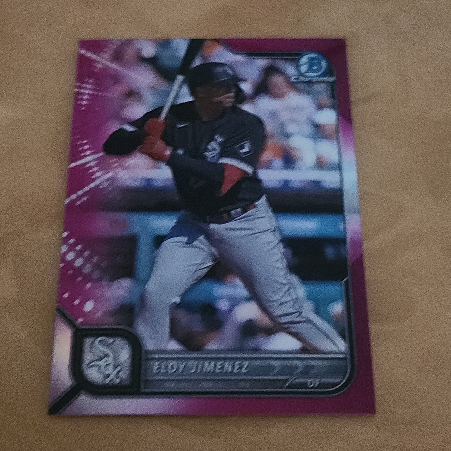 Topps Chrome Bowman Pink Eloy Jimenez 055/299 #1