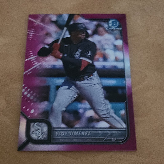 Topps Chrome Bowman Pink Eloy Jimenez 055/299 #1