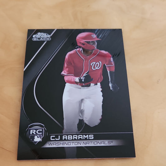 Topps Chrome Black CJ Abrams RC #BRDV-4