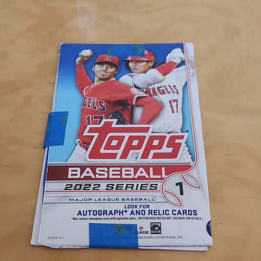 Openned Topps 2022 Baseball Series