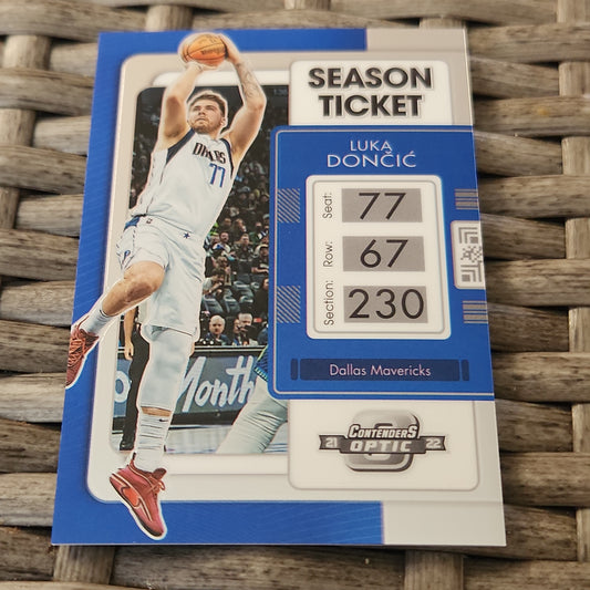 Panini Optic Contenders Season Ticket Luka Dončić #86