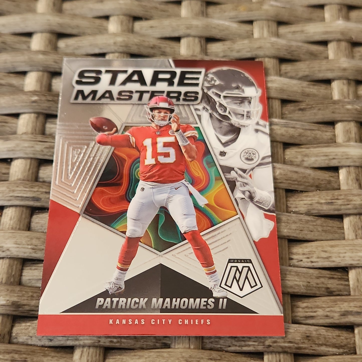 Panini Mosiac Stare Masters Patrick Mahomes II #SM-3