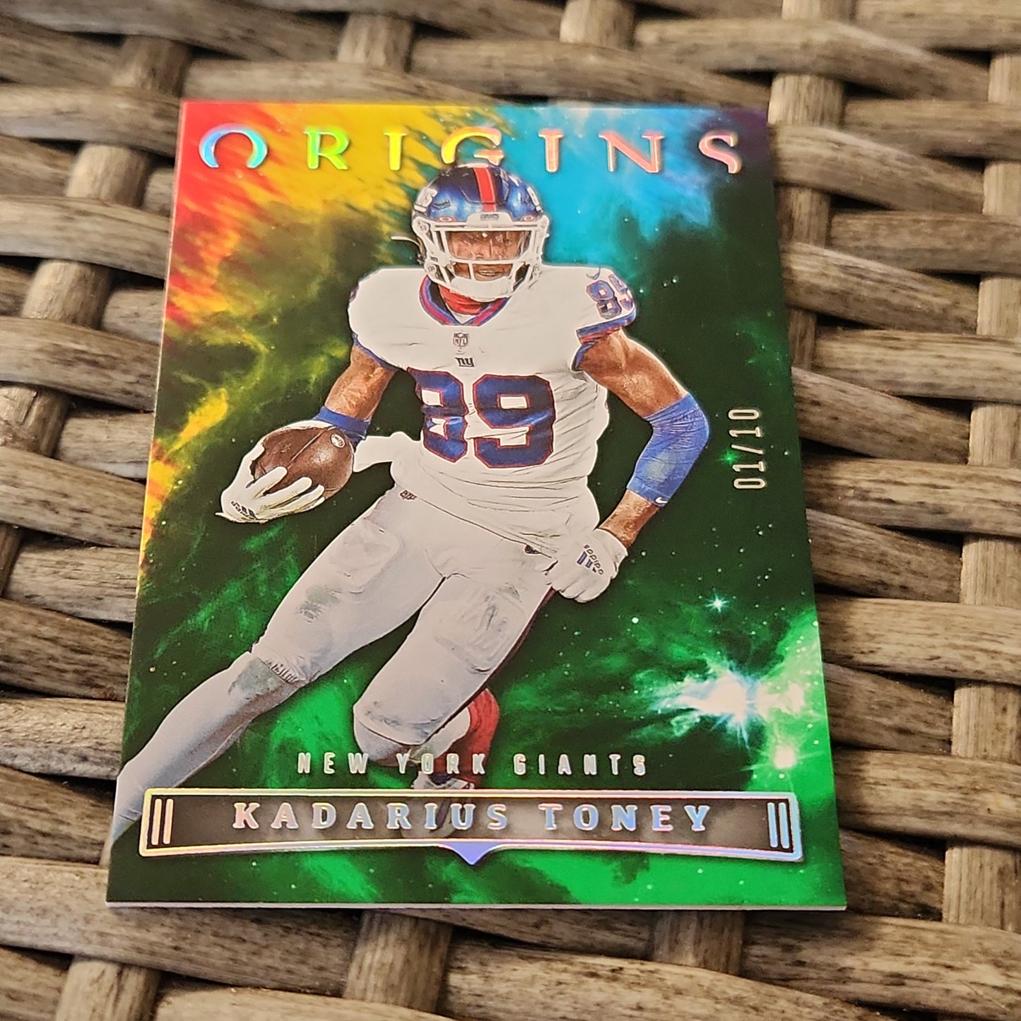 Panini Orgins Kadarius Toney RC 1/10 #66