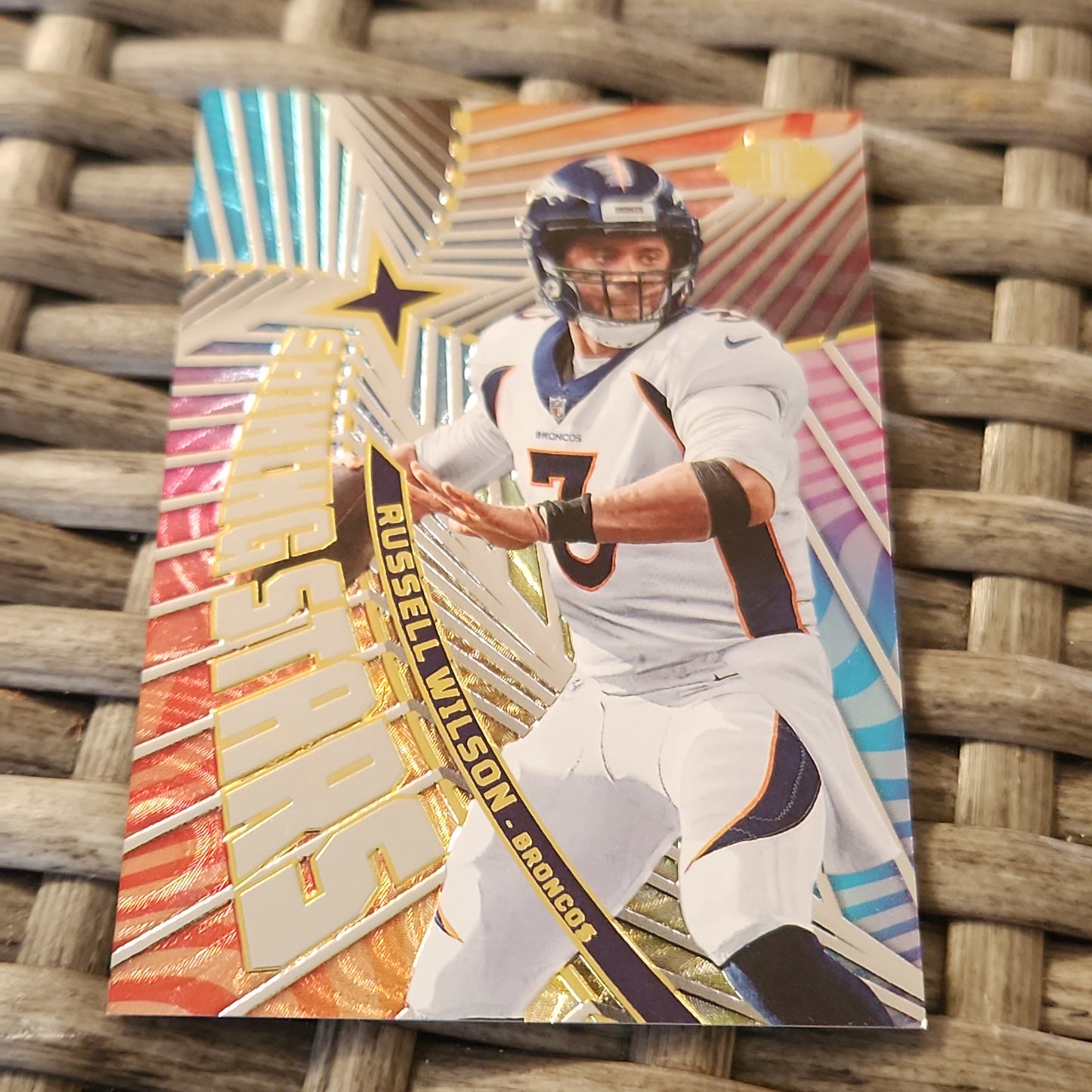 Panini Illusions Shining Stars Russell Wilson #SS-3