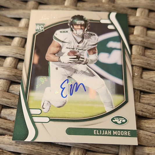 Panini Absolute Elijah Moore RC Auto #114