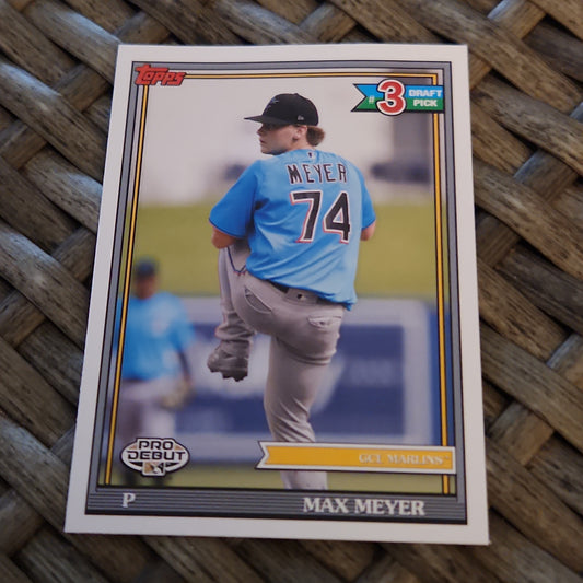 Topps Pro Debut Max Meyer #PD-152