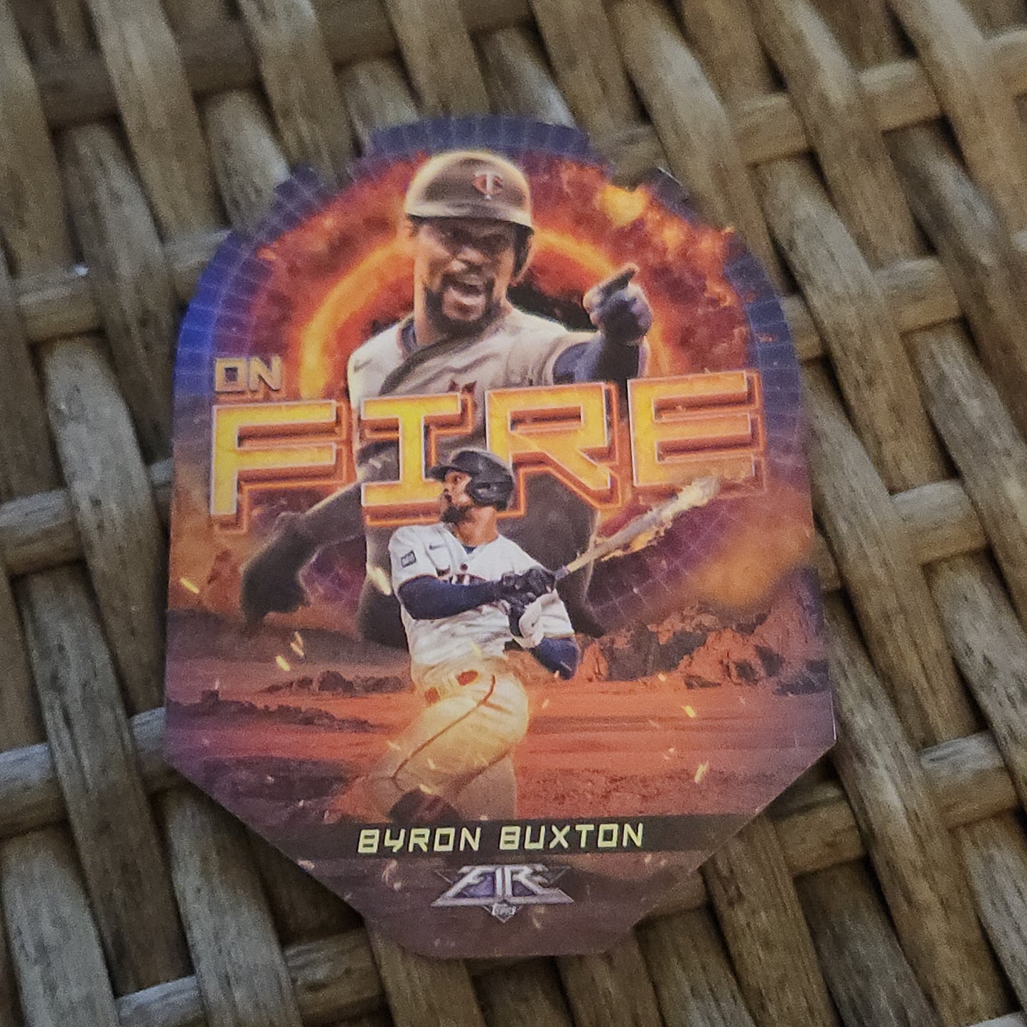 Topps On Fire Dye-Cut Byron Buxton #EF-27
