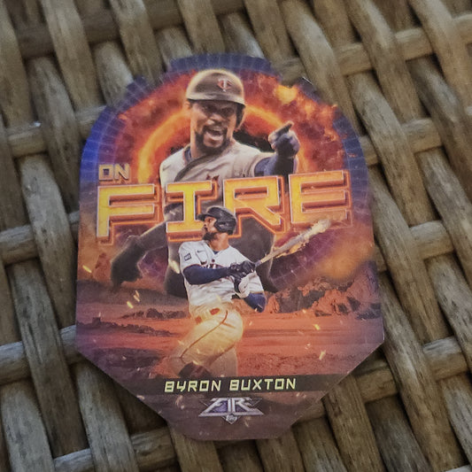 Topps On Fire Dye-Cut Byron Buxton #EF-27