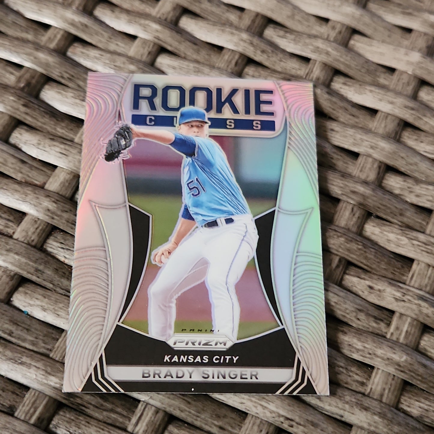 Panini Prizm Rookie Class Brady Singer #RC8