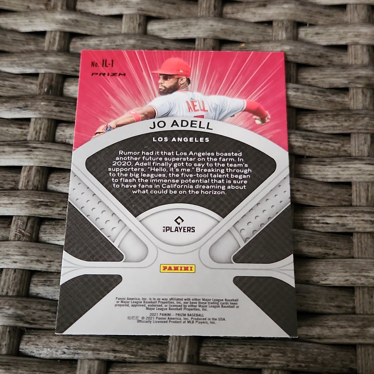 Panini Prizm Illumination Jo Adell #1L-1