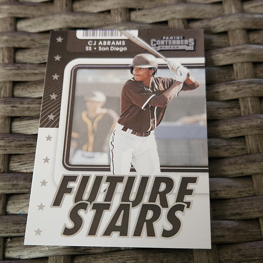 Panini Contenders Future Stars CJ Abrams #FS-CA