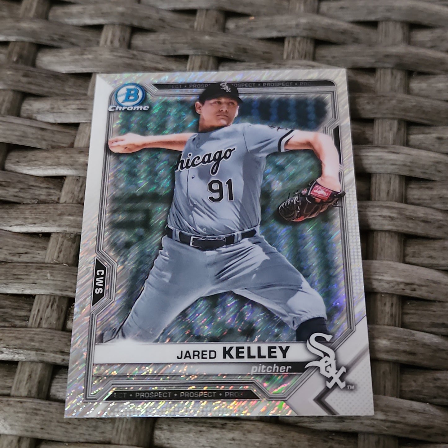 Topps B Chrome Refractor Jared Kelley #BCP-174