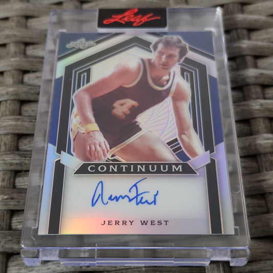 Leaf Continuum Jerry West Auto 71/107 #MC-15